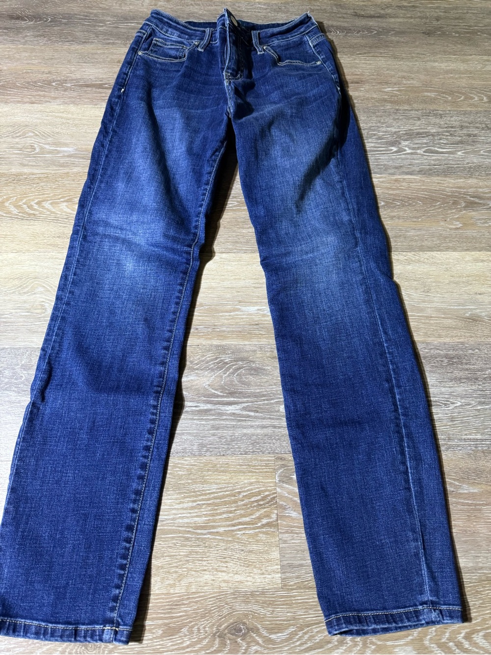 Jag Jeans Straight Leg Jeans in Dark Indigo Blue